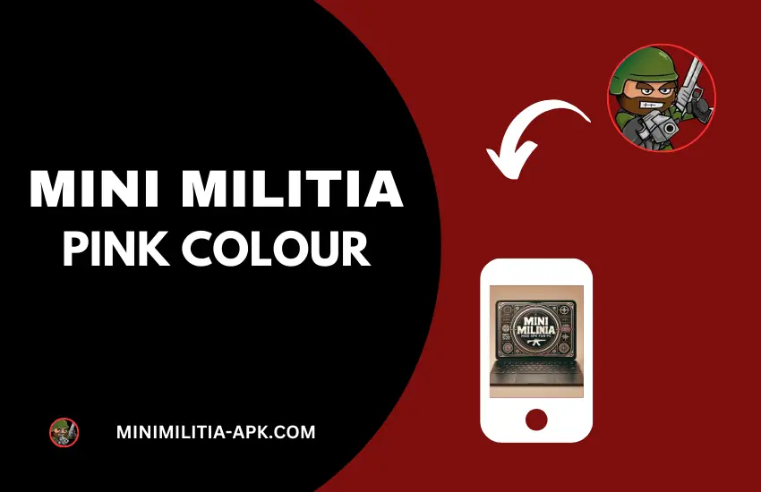 Download Mini Militia Mod APK in Pink Colour