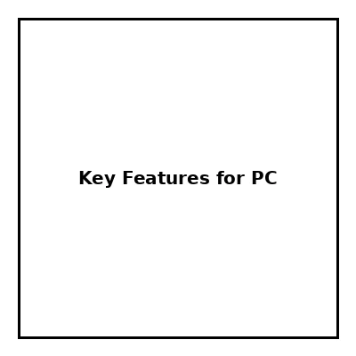  Key Features for PC