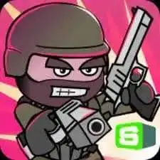 Mini Militia Pink color Mod apk